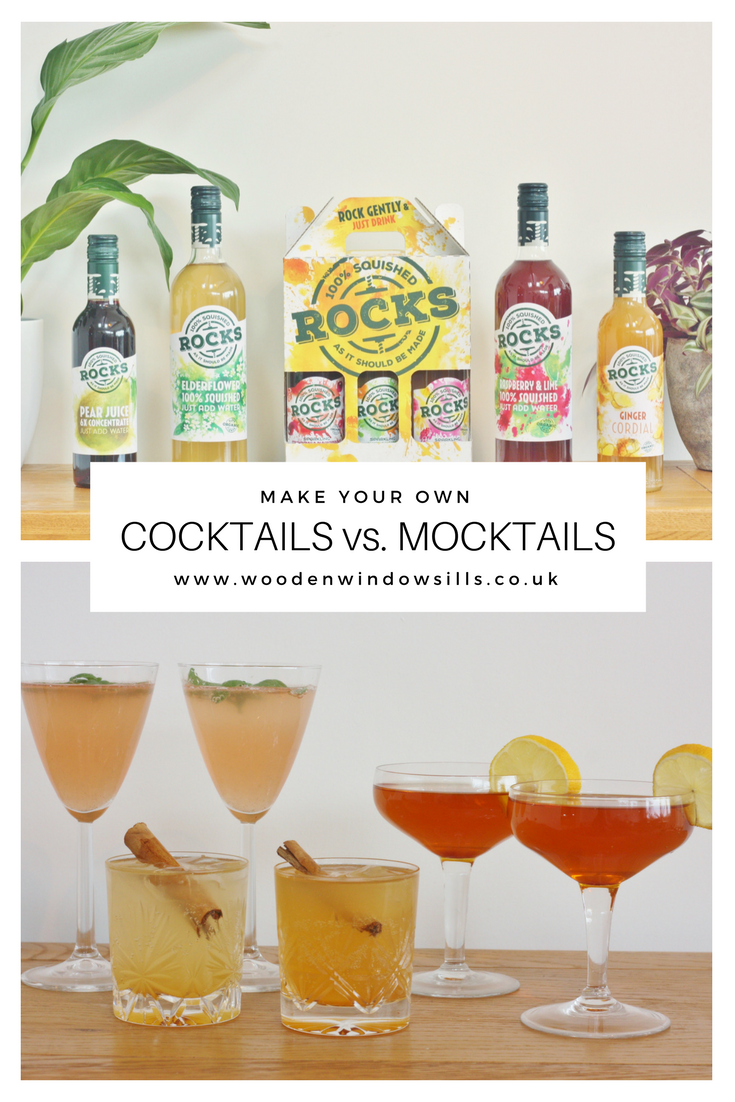 rocks Drinks - Cocktails vs Mocktails