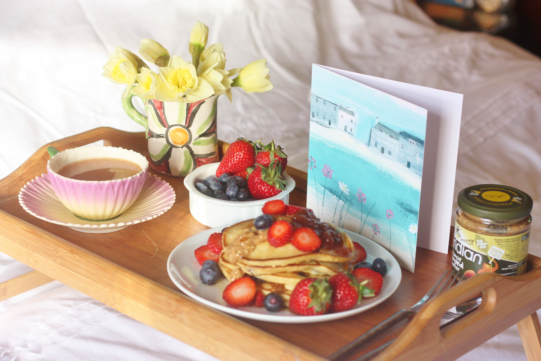 Wooden Window Sills Mother's Day Breakfast in Bed 11